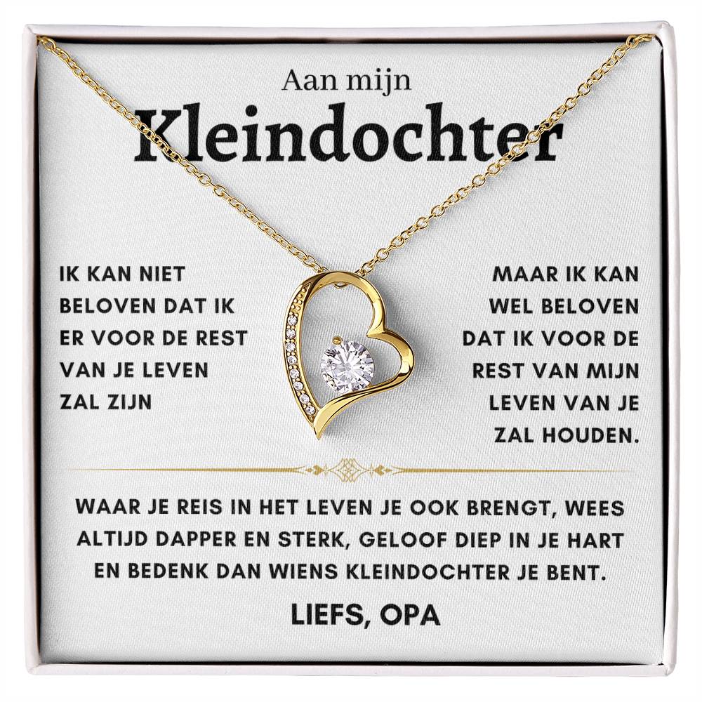 Kleindochter - Hartketting - Liefs, Opa