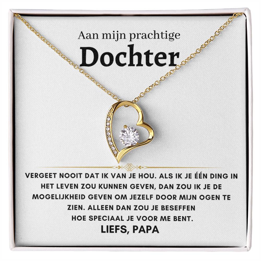 Dochter - Hartketting - Liefs, Papa