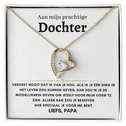 Dochter - Hartketting - Liefs, Papa