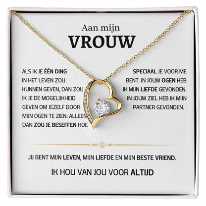 Vrouw – Hart ketting - 61