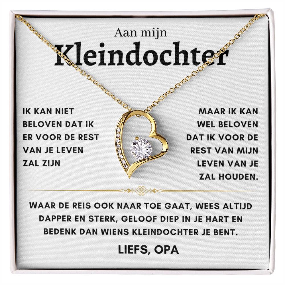 Kleindochter - Hart ketting - Liefs, Opa 7