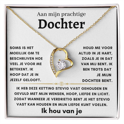 Dochter - Hart ketting - 2