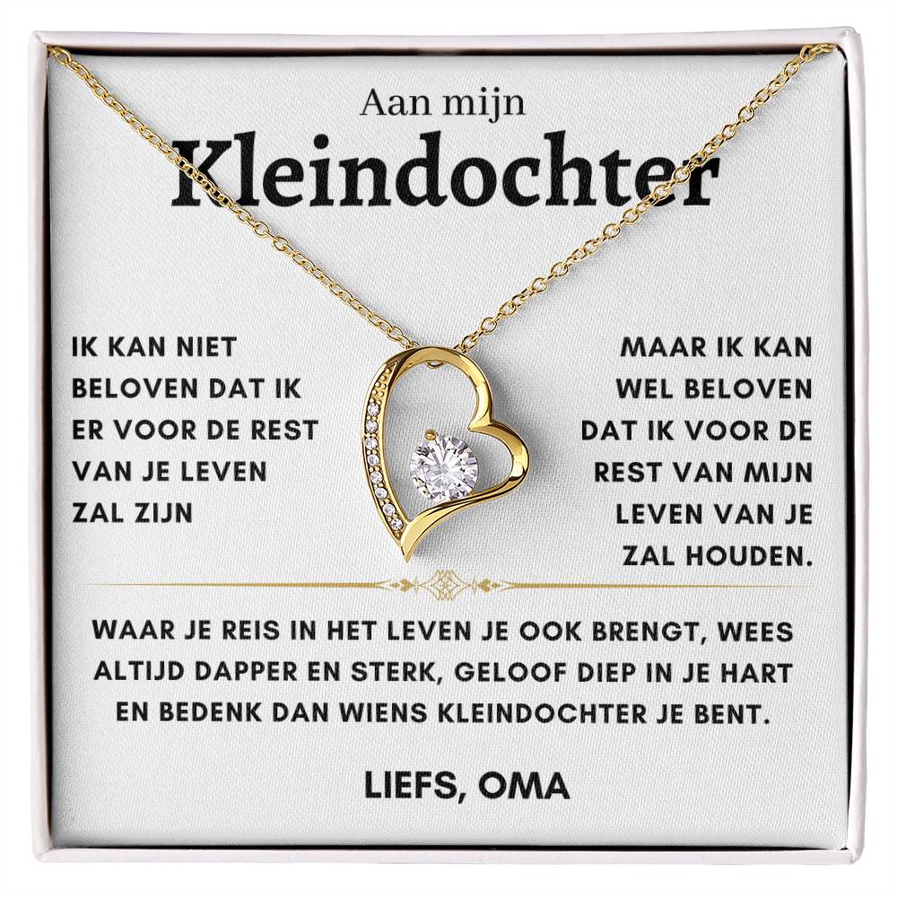 Kleindochter - Hart ketting - Liefs, Oma 5