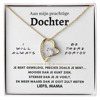 Dochter - Hartketting - I will always be there for you