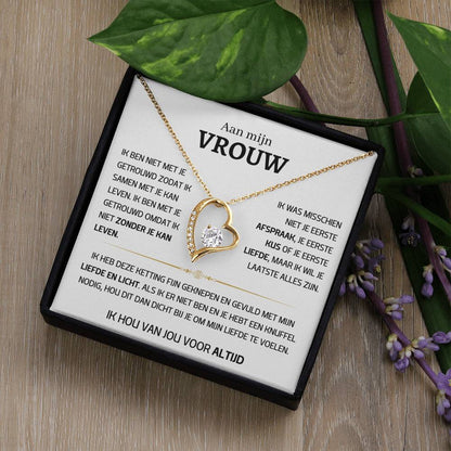 Vrouw – Hart ketting - 50