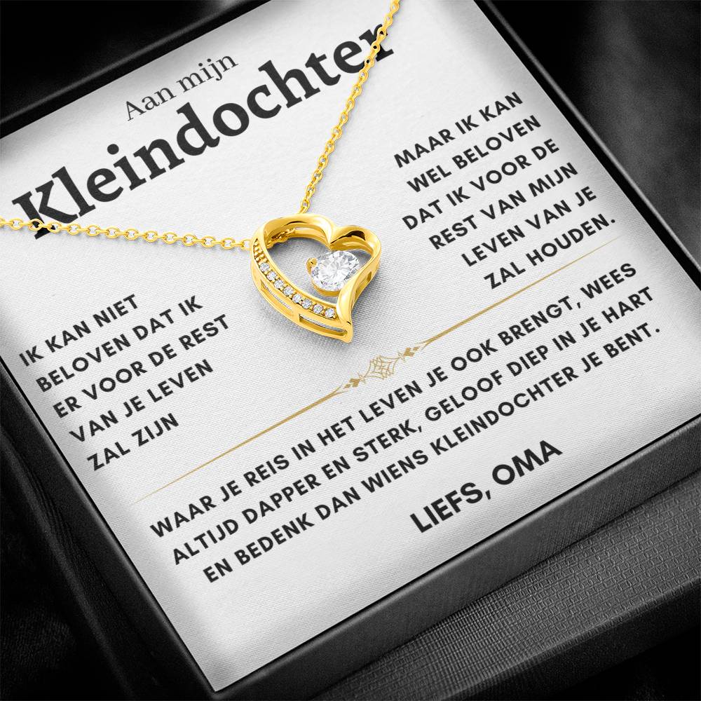 Kleindochter - Hart ketting - Liefs, Oma 5