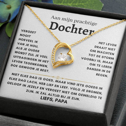 Dochter - Hart ketting - Liefs, Papa 9