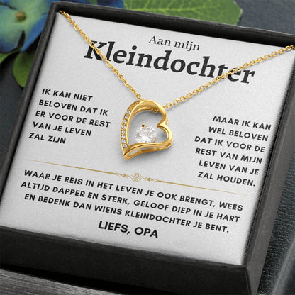 Kleindochter - Hartketting - Liefs, Opa