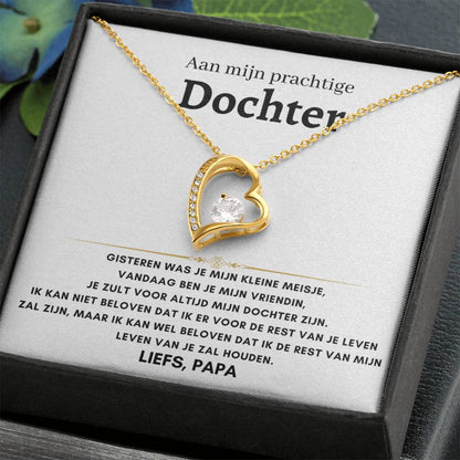 Dochter - Hartketting - Liefs, Papa