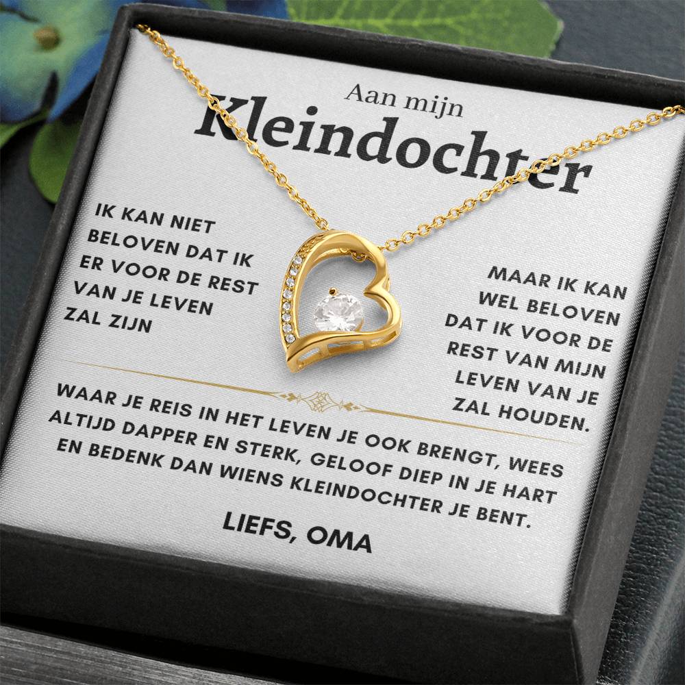 Kleindochter - Hart ketting - Liefs, Oma 5