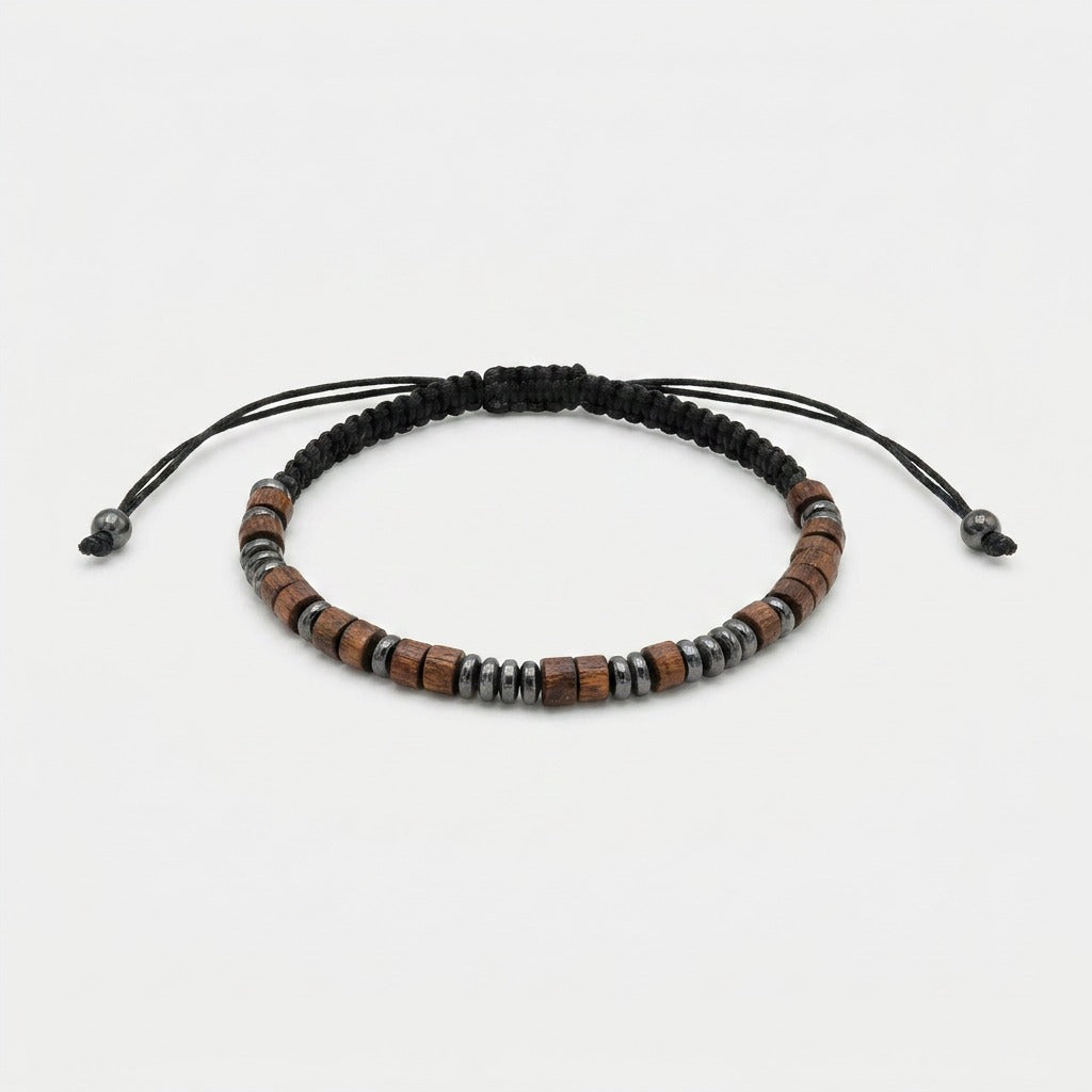 Aan mijn Zoon- 'I Love You' Morse code armband