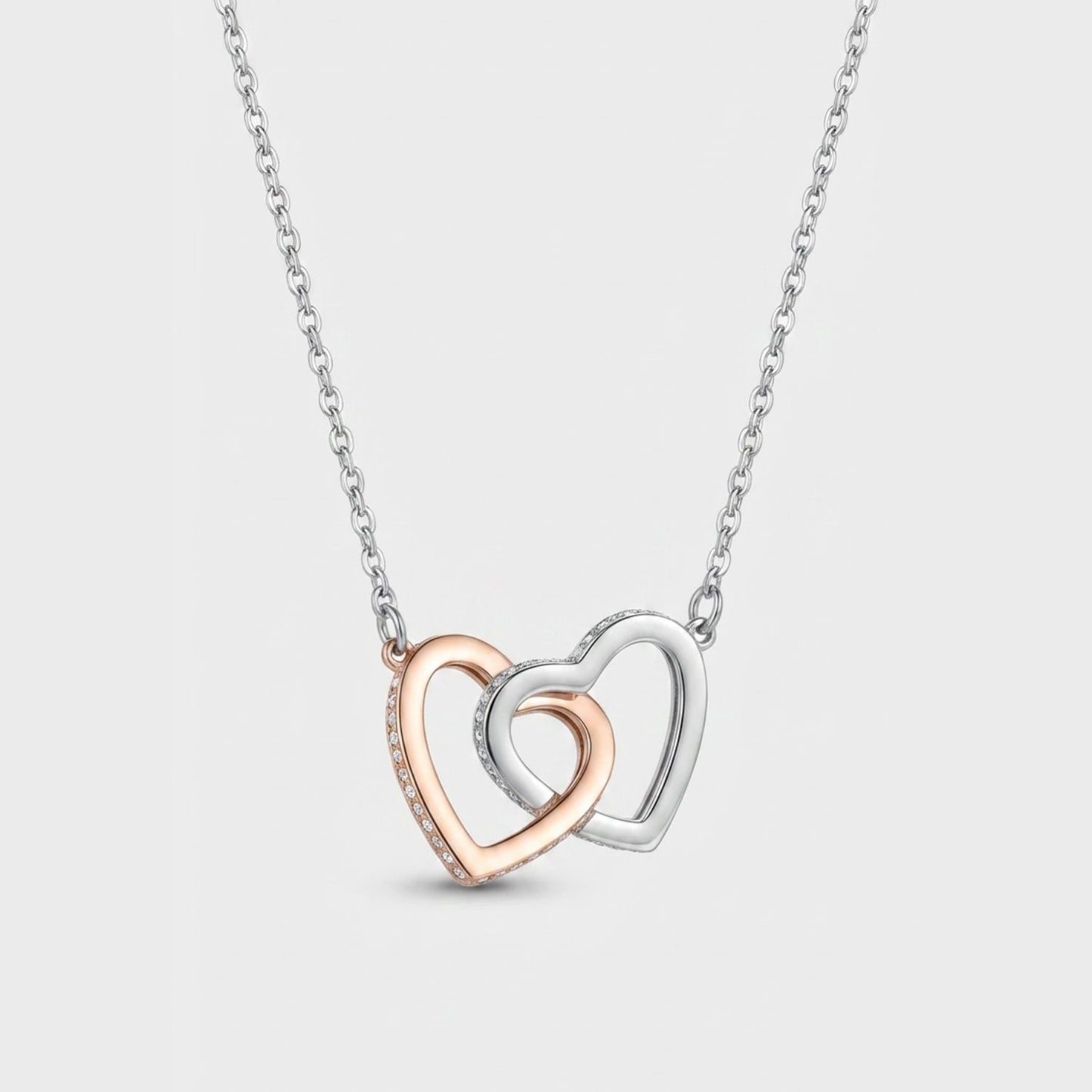 Aan Mijn Prachtige Dochter - Harten ketting - Liefs Papa