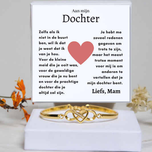 Aan mijn Dochter - Armband Infinity