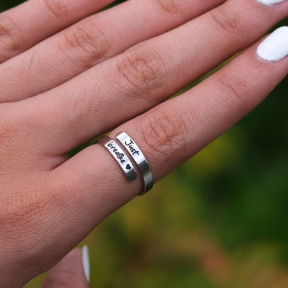 Just Breathe Ring