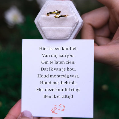 knuffel ring (Bijna Uitverkocht)