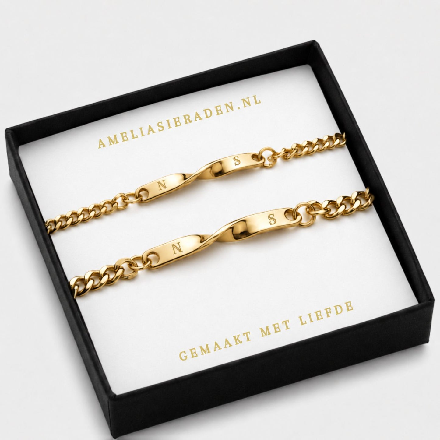Duo Armband - Jij Draagt Haar, Zij Draagt Jou