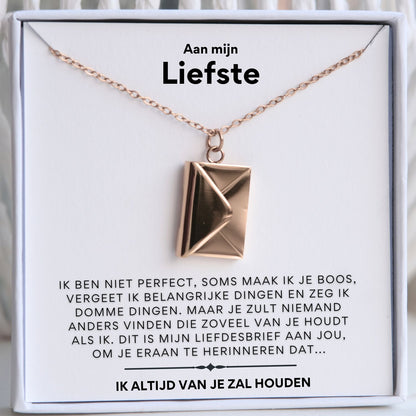 Liefdesbrief ketting