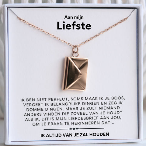 Liefdesbrief ketting