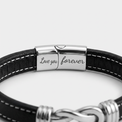 Mijn zoon Armband Infinity  - Het meest trotse moment