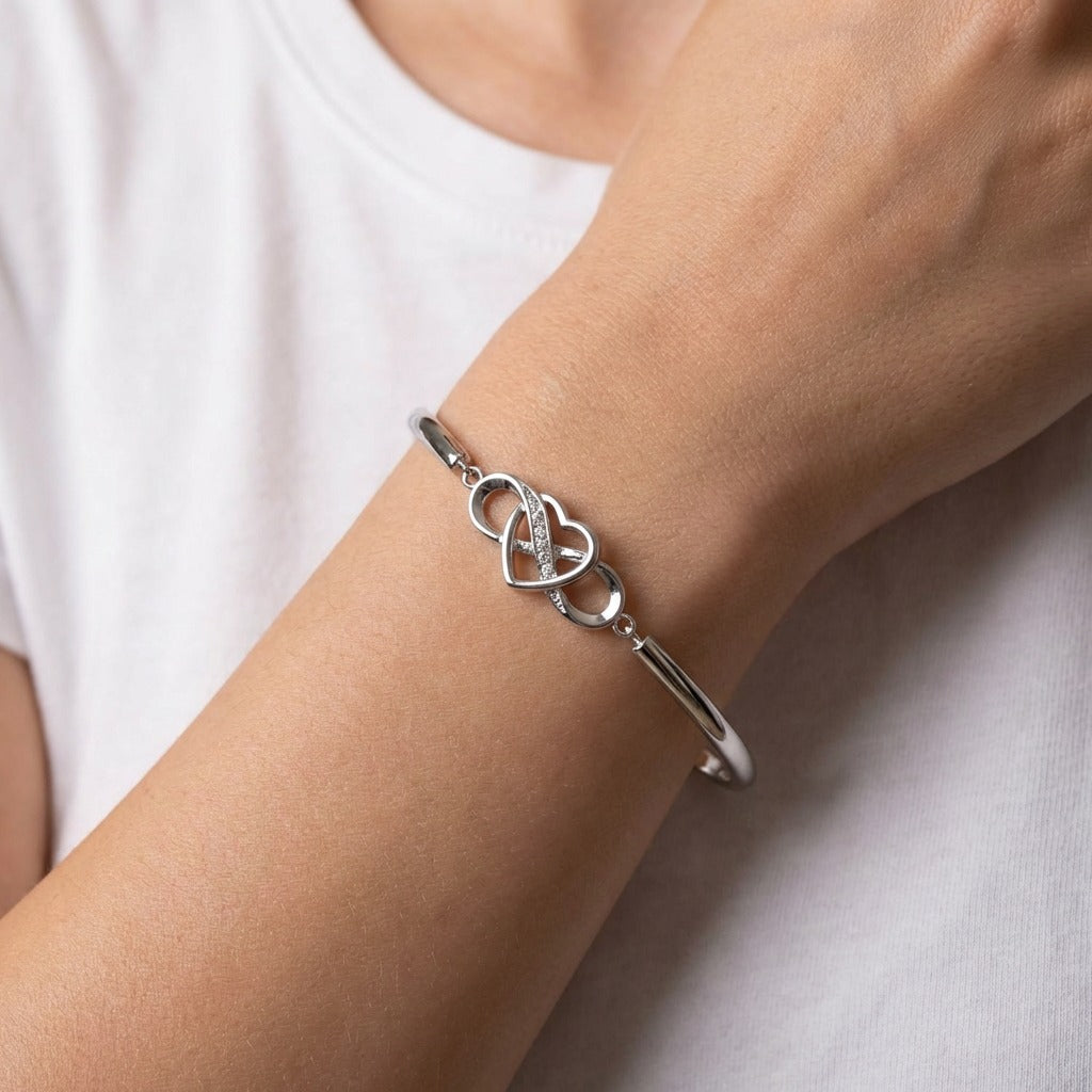 Aan mijn Dochter - Armband Infinity met Gravure