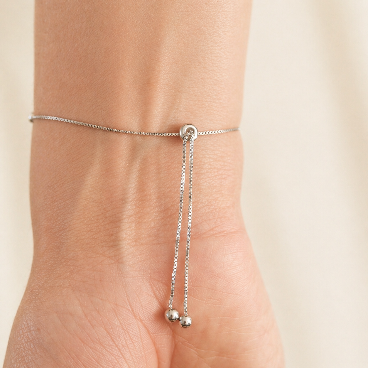 Infinity armband verstelbaar S925