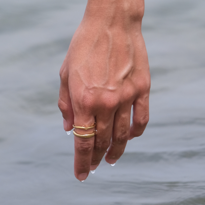 ''Golven'' ring set