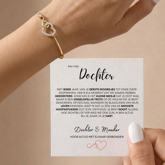 Infinity Armband - Aan mijn Dochter - V3