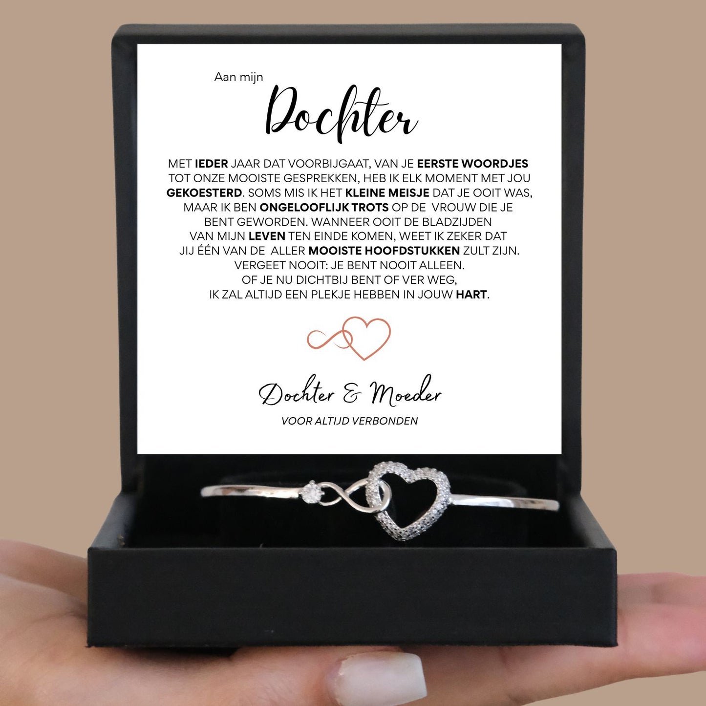 Infinity Armband - Aan mijn Dochter - V4