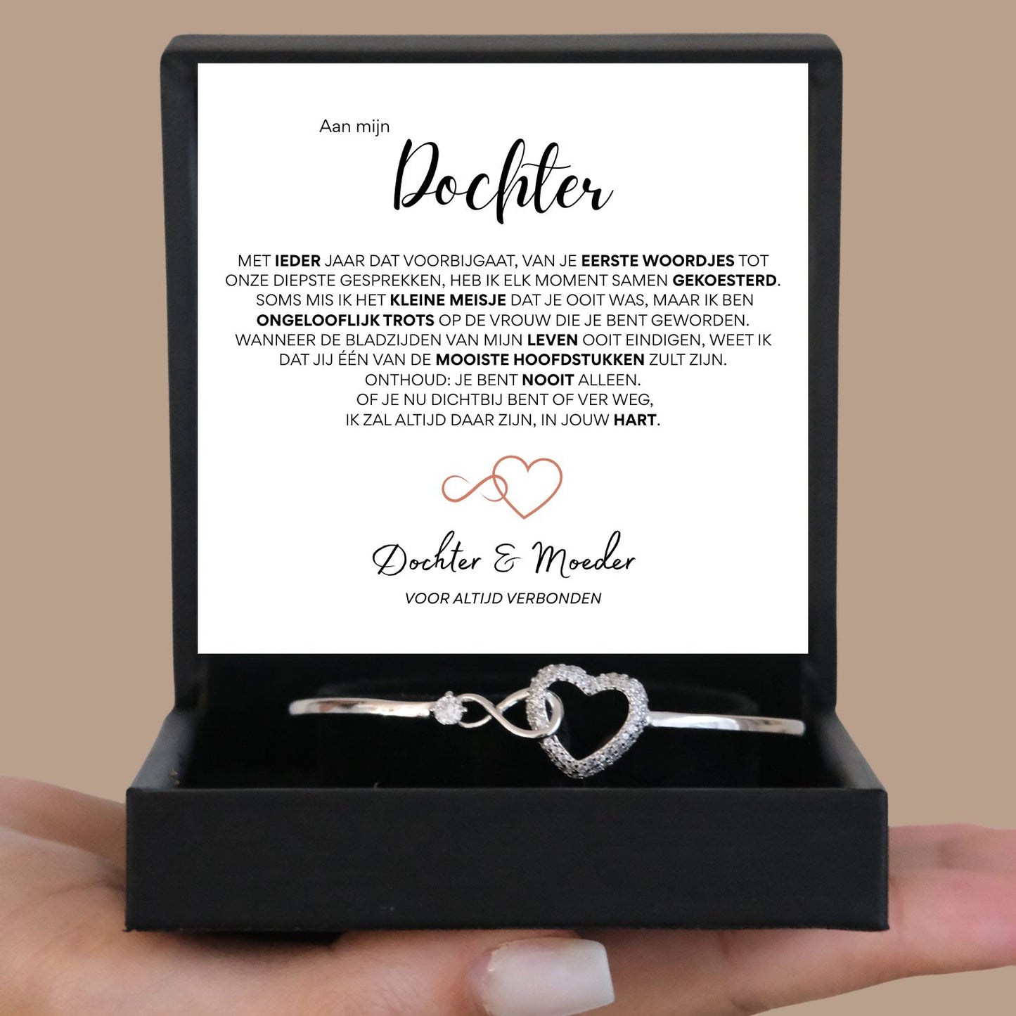 Infinity Armband - Aan mijn Dochter - V5